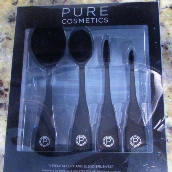 Pure Cosmetics 4 piece Sculpt & Contour Brushes - Picture 2 of 2